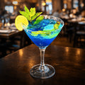 Blue Curacao Coconut Mocktail