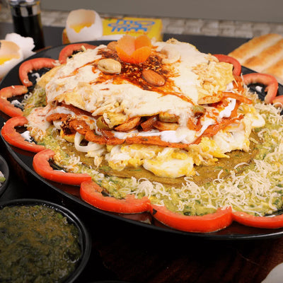 Egg Gravy Pizza