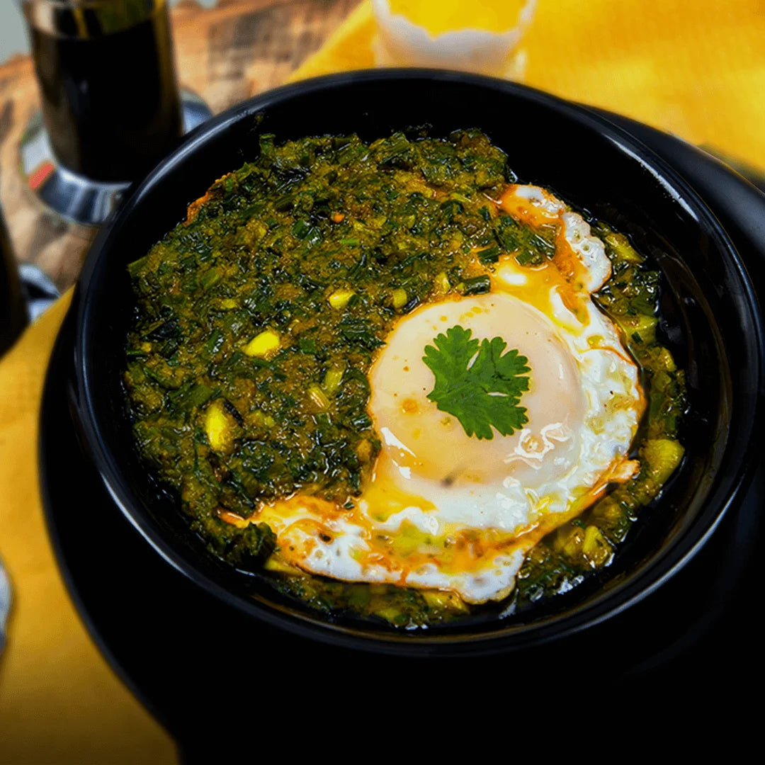 Green Half Fry